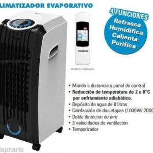 Climatizador evaporativo portatil