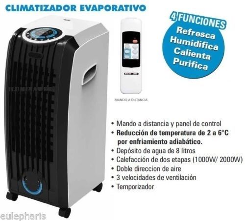 Climatizador evaporativo portatil